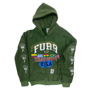 Furr Trap Dept Zip-Up Hoodie