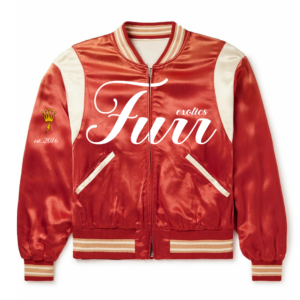 Cola Red Furr Jacket